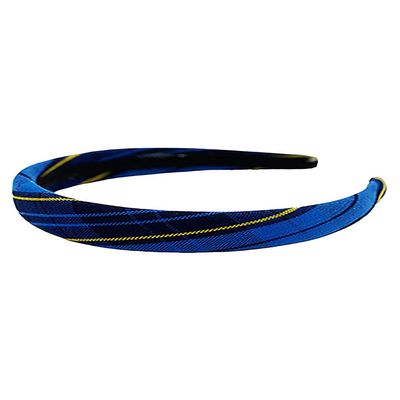 1.25" or 1" Padded Headband,Back to School,School Uniform Plaid Fabric,Headband,Fashion Hair Accessories,Adults & Girls (Plaid 678, 1.25")