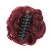 Qsvbeeqj Messy Hair Bun Extensions Curly Wavy Hair Scrunchies for Women Girls Large Synthetic Updo Hair Claw Clip Hair Chignons Hair Bun Clamp with 8-Tooth Claw Clip view 1