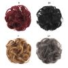 Qsvbeeqj Messy Hair Bun Extensions Curly Wavy Hair Scrunchies for Women Girls Large Synthetic Updo Hair Claw Clip Hair Chignons Hair Bun Clamp with 8-Tooth Claw Clip view 3