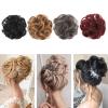 Qsvbeeqj Messy Hair Bun Extensions Curly Wavy Hair Scrunchies for Women Girls Large Synthetic Updo Hair Claw Clip Hair Chignons Hair Bun Clamp with 8-Tooth Claw Clip view 4