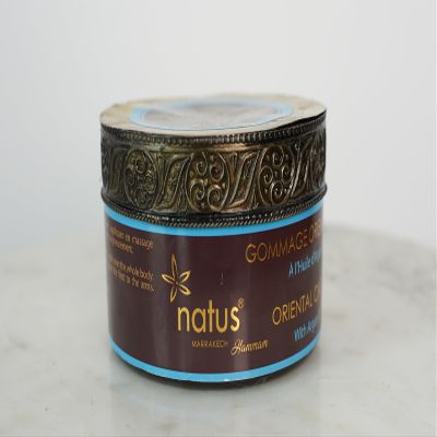 Luxurious Moroccan Oriental Cacao Scrub | Scrub With Argan Oil & Sea Salt | Body Scrub | Bath Scrub | Salt Scrub
