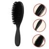 Beavorty Retro Oil Brush for Men Supple Bristle Hairdressing Tool Multipurpose Beard and Hair Cleaning Brush for Barbers and Salons Lightweight Styling Grooming view 2