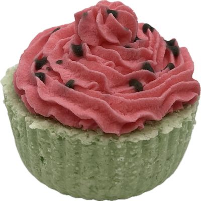 Bath Bomb Cupcake (Red and Green, Watermelon)