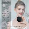 GERMANTIQUE Crystal Hair Eraser,Upgraded Crystal Hair Remover Diamond,Painless and Effective Nano Glass Hair Removal Stone and Skin Exfoliation,Natural Epilator for Women and Men(Black) view 2
