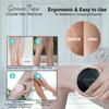 GERMANTIQUE Crystal Hair Eraser,Upgraded Crystal Hair Remover Diamond,Painless and Effective Nano Glass Hair Removal Stone and Skin Exfoliation,Natural Epilator for Women and Men(Black) view 4