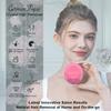 GERMANTIQUE Crystal Hair Eraser,Upgraded Crystal Hair Remover Diamond,Painless and Effective Nano Glass Hair Removal Stone and Skin Exfoliation,Natural Epilator for Women and Men(Rose Pink) view 2