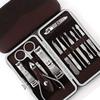 1 Set Stainless Steel Nail Clipper Cutter Trimmer Ear Pick Grooming Kit Manicure Set Pedicure Toe Nail Art Beauty Tools Kits view 4