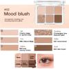 BBIA Ready To Wear Eye Palette (02 MOOD BLUSH) + Last Pen Eyeliner (02 SHARPEN BROWN) Bundle Set view 2