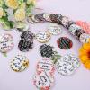 36 Pcs Mini Christian Compact Mirror Christian Gifts Bulk Floral Bible Verse Mini Compact Mirrors Religious Scripture Gifts Inspirational Portable Mirror for Women Coworkers Church Party Favors view 4
