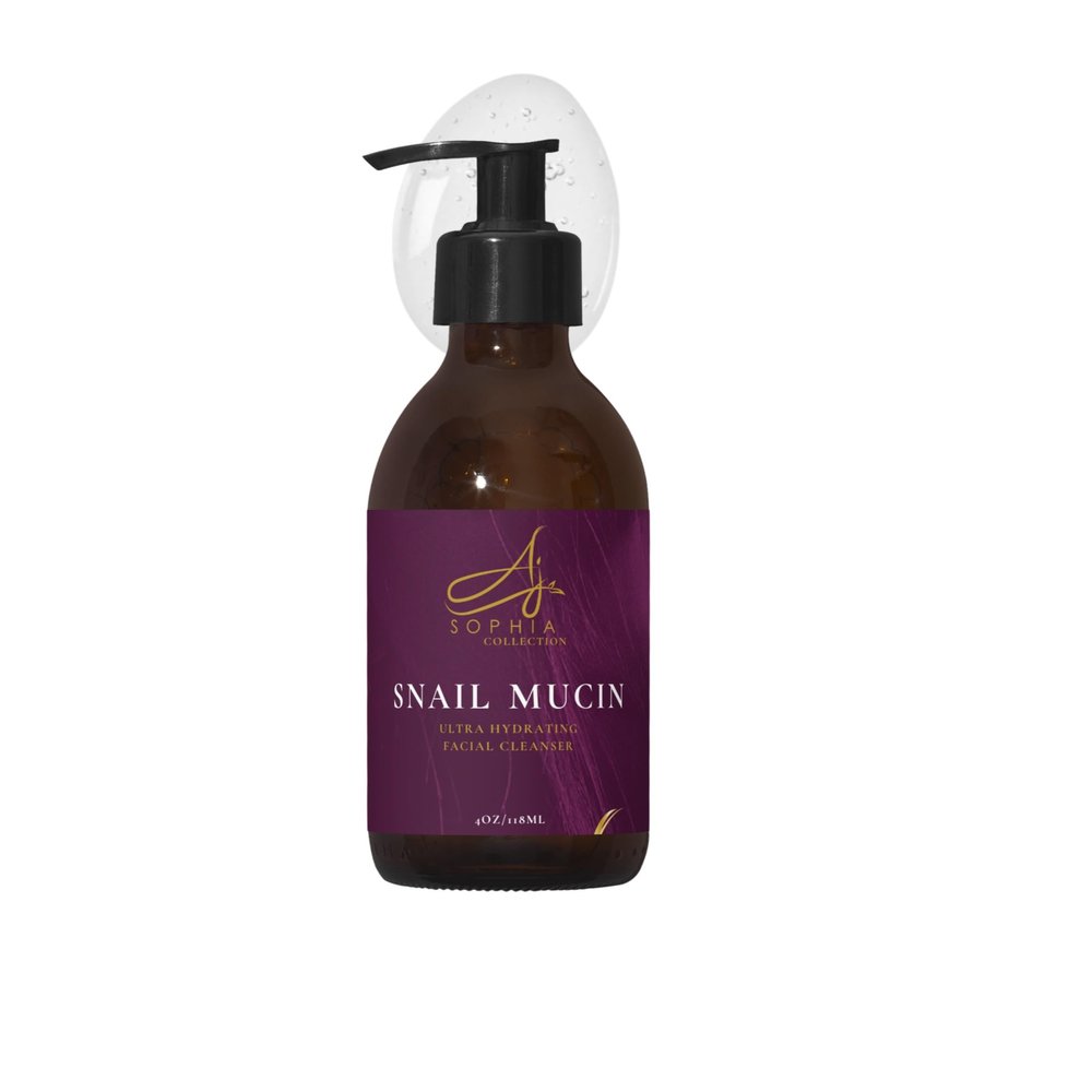 AJ Sophia Collections Snail Mucin Ultra Hydrating Facial Cleanser
