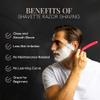 Best Shavette Straight Razor - Replaceable Blade Straight Razor, Metal Handle Shavette, No Stropping or Honing Needed, Great For Beginners, Starter Blade, Hygienic, Close Shave, Leather Case view 3