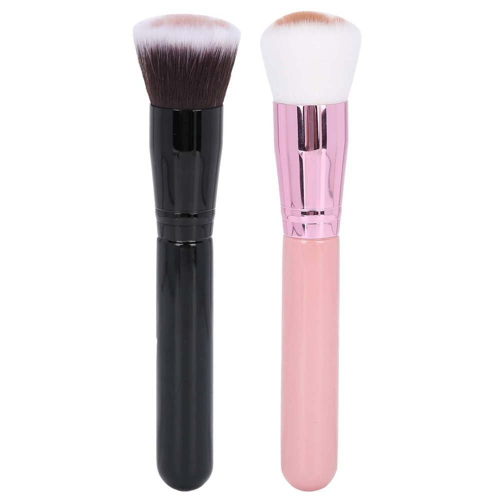 2pcs Makeup Brush Soft Hair Foundation Contour Powder Cat Claw Brush Buffing Makeup Tool
