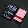 16 in 1 Stainless Steel Pedicure Kit Nail Clipper Set Nail Scissors Beauty Nail Tool Manicure Sickle Pusher Nail Care with Case view 4
