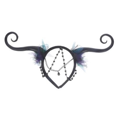 LIFKOME Fairy Antenna Headband for Women Enchanting Cosplay Accessory for Parties and Festivals Lightweight Floral Design for Unique Photo Opportunities for Halloween and Costume Events