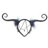 LIFKOME Fairy Antenna Headband for Women Enchanting Cosplay Accessory for Parties and Festivals Lightweight Floral Design for Unique Photo Opportunities for Halloween and Costume Events view 1