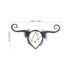 LIFKOME Fairy Antenna Headband for Women Enchanting Cosplay Accessory for Parties and Festivals Lightweight Floral Design for Unique Photo Opportunities for Halloween and Costume Events view 4