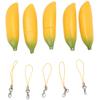 5pcs Banana Shaped DIY Lipstick Tube Empty Balm Bottle Container Inner Diameter 12.1mm for Lipstick Making Crafting view 1
