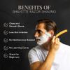 Best Shavette Straight Razor - Replaceable Blade Straight Razor, Metal Handle Shavette, No Stropping or Honing Needed, Great For Beginners, Starter Blade, Hygienic, Close Shave, Leather Case view 3