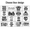 Oqeiplx Personalized Leather Toiletry Bag for Men,Custom Engraved Travel Shaving Dopp Kit Bag,Customized Name&Logo Personalized Gift for Father's Day view 2