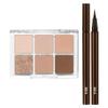 BBIA Ready To Wear Eye Palette (02 MOOD BLUSH) + Last Pen Eyeliner (03 CHOCO BROWN) Bundle Set view 1