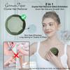 GERMANTIQUE Crystal Hair Eraser,Upgraded Crystal Hair Remover Diamond,Painless and Effective Nano Glass Hair Removal Stone and Skin Exfoliation,Natural Epilator for Women and Men(Olive Green) view 3