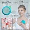 GERMANTIQUE Crystal Hair Eraser,Upgraded Crystal Hair Remover Diamond,Painless and Effective Nano Glass Hair Removal Stone and Skin Exfoliation,Natural Epilator for Women and Men(Ocean Blue) view 3