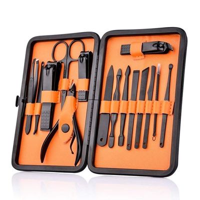 1 Set Stainless Steel Nail Clipper Cutter Trimmer Ear Pick Grooming Kit Manicure Set Pedicure Toe Nail Art Beauty Tools Kits