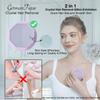 GERMANTIQUE Crystal Hair Eraser,Upgraded Crystal Hair Remover Diamond,Painless and Effective Nano Glass Hair Removal Stone and Skin Exfoliation,Natural Epilator for Women and Men(Pastel Lilac) view 3