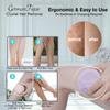 GERMANTIQUE Crystal Hair Eraser,Upgraded Crystal Hair Remover Diamond,Painless and Effective Nano Glass Hair Removal Stone and Skin Exfoliation,Natural Epilator for Women and Men(Pastel Lilac) view 4