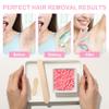 4 Packs Hard Wax Beads for Hair Removal,Gentle Waxing Beads for Full Body,Face,Underarm,Bikini and Legs,Long Lasting Hair Removal Waxing Kit with 10 Wax Scraper Sticks view 4