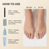 SEACRET Dead Sea Pedicure Set, 4-Piece Foot Spa Gift Kit view 2