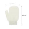 Shower Gloves 2pcs Frosted Toweling Cloth Exfoliating Mittens view 2