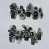 Handmade Nail Wearing and Nail Sculpture with Black Rose Ink Nail Fake Nails(Size:S) view 2