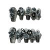 Handmade Nail Wearing and Nail Sculpture with Black Rose Ink Nail Fake Nails(Size:M) view 1