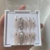 Handmade Nail Wearing Cat Eye 3D Shell Luxury Full Diamond Detachable False Nail and Nail Patch(Size:XS) view 1