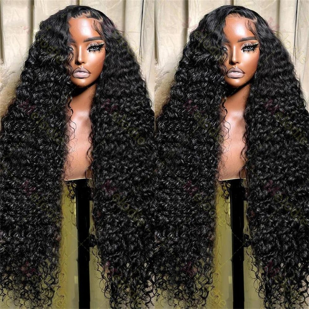 13X4 13X6 HD Lace Frontal Wig Deep Wave Lace Front Human Hair Wigs Brazilian Curly 5X5 Glueless Wigs