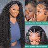 13X4 13X6 HD Lace Frontal Wig Deep Wave Lace Front Human Hair Wigs Brazilian Curly 5X5 Glueless Wigs view 3