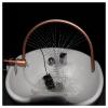 HMWOKPOT Water Circulation Frame for Head Hair Salon, Head Spa Equipment Shampoo Bed Accessories 180 Degree Arc Design & 21 Water Outlet Holes view 1