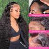 40 Inch 13X6 Hd Lace Frontal Wigs Curly Human Hair Wig For Black Women Deep Wave Wig Water Wave 13X4 Lace Front Wig view 4