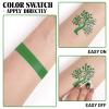 Green Face Paint with Fake Nose Witch Makeup Kit Halloween Character Set for Kids Adults, Safe Non-Toxic Cream Face Painting Kit for Stage, Costume Party, Dress Up Cosplay & Special FX Make-Up view 2
