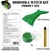 Green Face Paint with Fake Nose Witch Makeup Kit Halloween Character Set for Kids Adults, Safe Non-Toxic Cream Face Painting Kit for Stage, Costume Party, Dress Up Cosplay & Special FX Make-Up view 3
