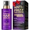 NUTRAHARMONY Hydrating Hair Serum  Keratin Hair Treatment for Dry, Frizzy, Damaged Hair  Biotin, Castor & Rosemary Oils  AntiFrizz, Heat Protectant & Split Ends Repair for Smooth, Shiny Hair, 5oz view 1