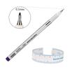 BCOATH 1set Brow Mapping Pens Ruler Precision Eyebrow Tattooing Tools for Accurate Skin view 2