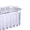 2pcs Acrylic Makeup Brush Holder Organizer, Cosmetic Brushes Storage, 26 Hole Storage Rack Cosmetic Storage Rack Transparent Plastic Desktop Cosmetic Brush Display Rack view 2