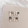 Handmade Wearing Nail with Long French Bow, Detachable Nail Patch, False Nail(Size:XS) view 2