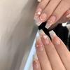 Hand wear nail pearl love false nail powder blusher nail(Size:S) view 1