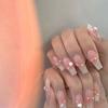 Hand wear nail pearl love false nail powder blusher nail(Size:S) view 2