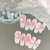 Hand wear nail pearl love false nail powder blusher nail(Size:S) view 4