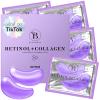 BLOOMORA Retinol & Collagen Under Eye Patches (30 Pairs) - For Dark Circles & Puffy Eyes - Eye Care Mask view 1