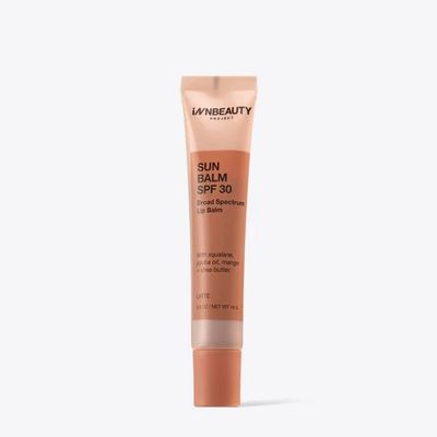 INNBEAUTY Project Sun Balm SPF 30 - Mineral Broad Spectrum Lip Balm - LATTE, 0.6 Ounce (Pack of 1)